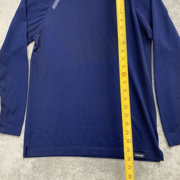 LEGENDS Shirt Mens Size Small Blue Long Sleeve Work Hard Stay Humble Workout Gym - Picture 2 of 7